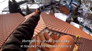 Монтаж натуральной черепицы часть 3я. Коньково хребтовый узел