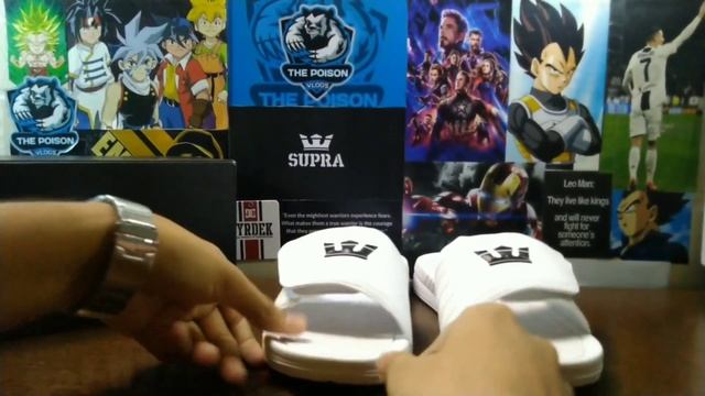 Supra Locker Slides | Unboxing | Myntra | смотреть онлайн