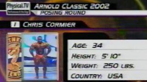 Арнольд Классик 2002 Chris Cormier