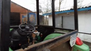 Кабина  на мини трактор за 400 долларов. Кабина Юмз на китайский минитрактор .