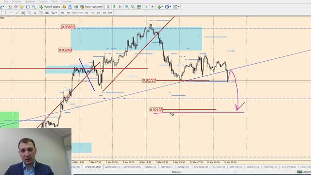 Математический анализ валютного рынка на 11 марта от Виктора Панькова смотреть онлайн