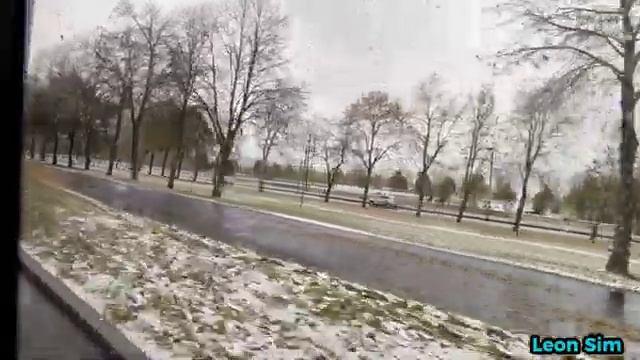 Троллейбус №28 (Временная трасса). (Ст. метро «Ломоносовская» - К/ст «Река Оккервиль»). смотреть онлайн