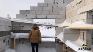 Дом 9х8 из сибита в посёлке Корнилово.