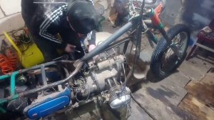 Зазоцикл своими руками. Купил донора. Часть 3.