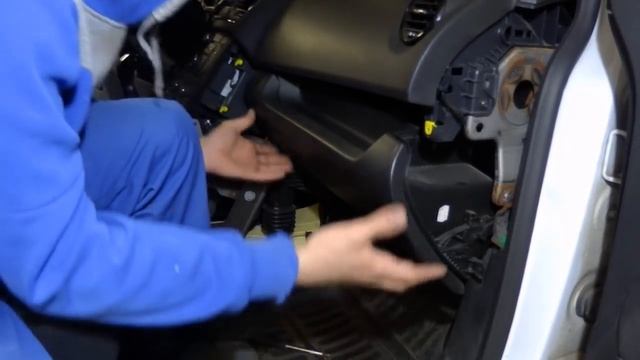 Opel Meriva B замена салонного фильтра смотреть онлайн