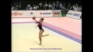 Alina KABAEVA (RUS) ball - Aeon Cup 1997