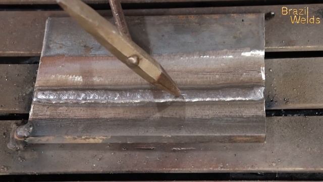 Solda com Arame Tubular-  Aula 5 - Dicas para fazer passes de acabamento Vertical Ascendente e Plan