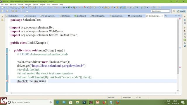 How To Test Link Using Selenium? (Selenium Course) Lecture - 12