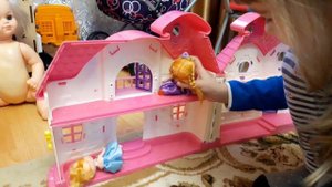 Мой новый КУКОЛЬНЫЙ ДОМИК! Игры с мамой и куклами