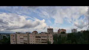 Красивое видео. Тучи и облака в движении . Таймлапс 4К