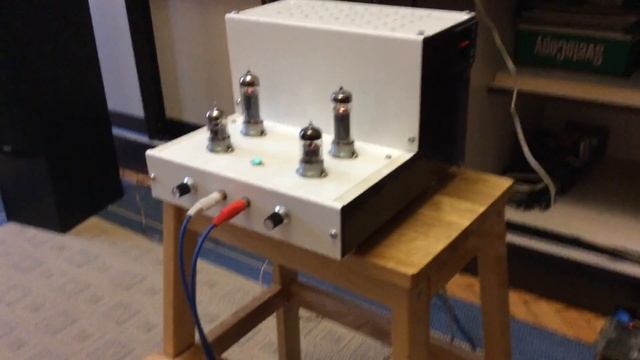 Ламповый усилитель на 6Н23П и EL-84 смотреть онлайн
