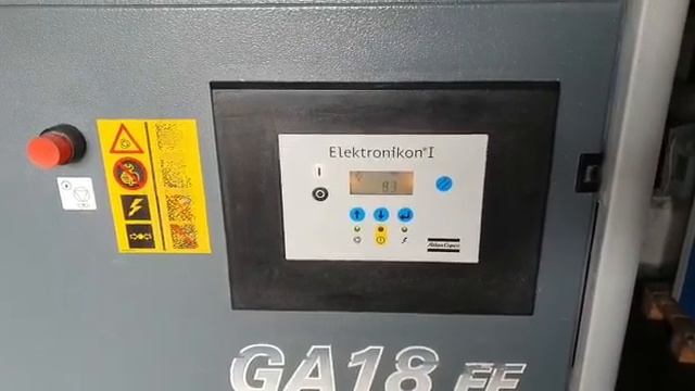 ATLAS COPCO GA 18 ff 2005r смотреть онлайн