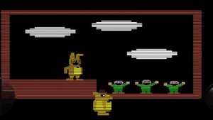 прохождение всех секретных мини-игр во фнаф3