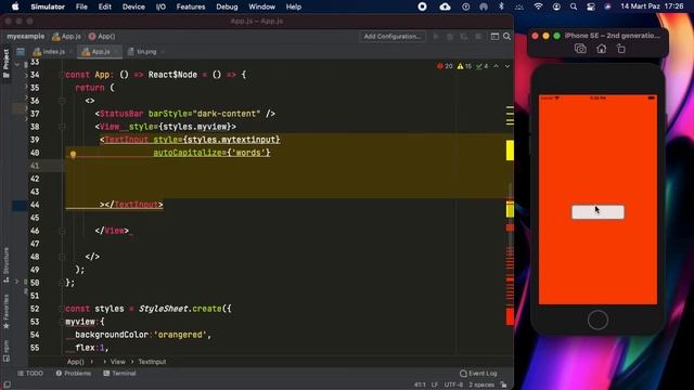 Textİnput Temel Özellikler | React Native Eğitimi смотреть онлайн