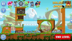 ANGRY BIRDS FRIENDS TOURNAMENT: CAN J1M101 GET ALL THREE STARS ?  #142 1 LEVEL ANGRY BIRDS SONIC