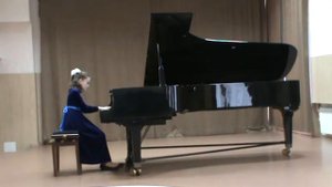 И.Бах "Маленькая двухголосная фуга до-минор" П.Чайковский Апрель "Подснежник"