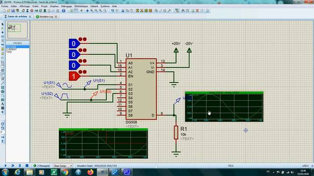 DG508 Switch Analog demultiplexer multiplexer 8 vers 1 смотреть онлайн