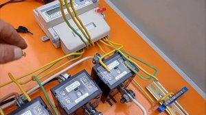 Подключение трехфазного счетчика через трансформаторы тока.