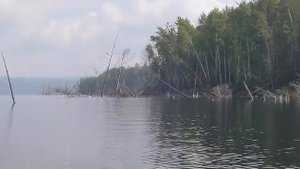 Рыбалка на Богучанском водохранилище 2018. Fishing at the Boguchanskoe reservoir.