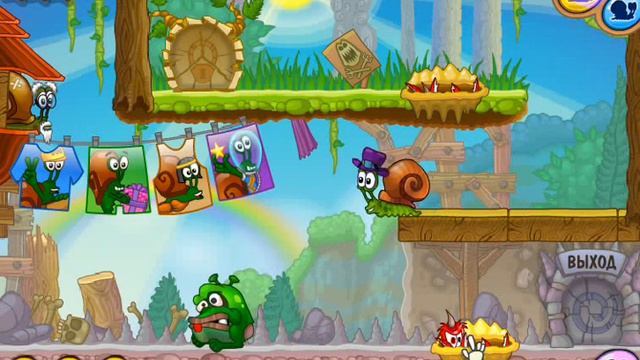 Snail Bob 5. Улитка Боб 5 . Любовная история. 1-15 уровни.