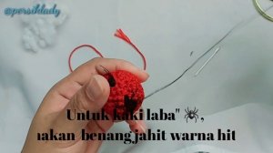 SPIDERMAN TUTORIAL AMIGURUMI BONEKA RAJUT UNTUK PEMULA | EASY TO FOLLOW CROCHET