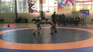 Финал 51 кг. Шогенов Р.(АДГ) vs Атангериев А.(ЧЕЧ) Первенство России до 18 лет г. Наро-Фоминск  2023
