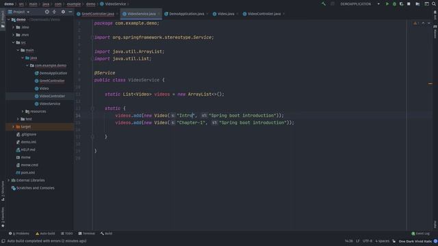 Spring Boot Tutorial - Service layer #3 смотреть онлайн