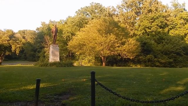 Коп с металлоискателем уже в одиночку вечером поиск места и зарисовки
