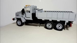 КрАЗ- 260 (гражданский вариант) из LEGO. Обзор.