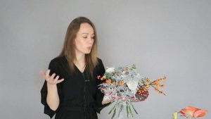 Букет на каркасе // секретный прием // флористика для начинающих