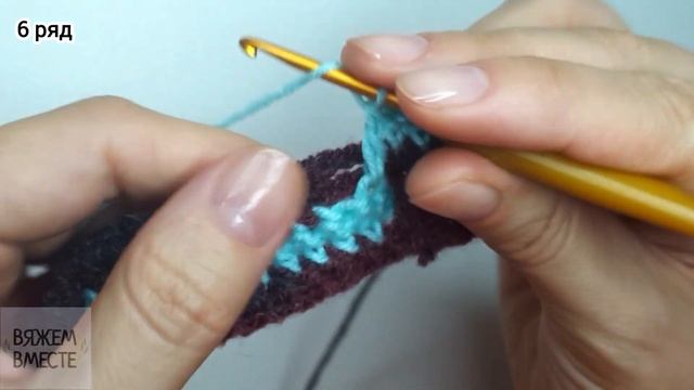 Этим МОЗАИЧНЫМ УЗОРОМ можно ВЯЗАТЬ что угодно. Мастер-класс крючком. Mosaic crochet. смотреть онлайн