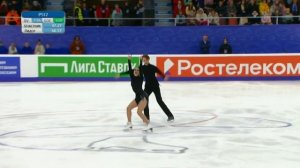 Елизавета Пасечник - Максим Неркасов. Ритм-танец. Танцы на льду. Пермь. Гран-при России 2022