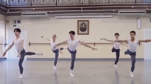 Vaganova Ballet Academy men class exam 2020