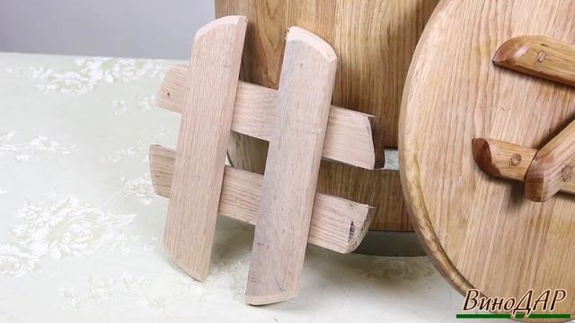 Дубовая бочка для засолки "Премиум". Обзор. смотреть онлайн