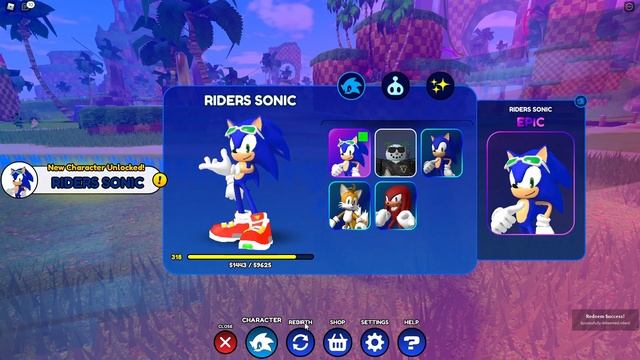HOW TO GET THE UNKNOWN EPIC SONIC SKIN IN SONIC SPEED SIMULATOR ON ROBLOX смотреть онлайн