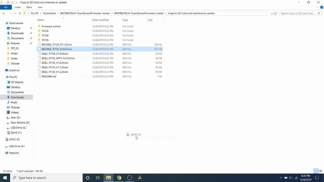 SKR 1.3 - TFT35 V3 Firmware upgrade  (2 of 3)