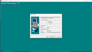 how make Adobe Photoshop 7 setup install all windows