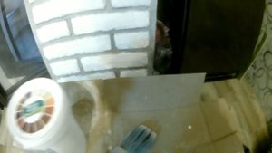 Чем покрасить декоративный кирпич ?