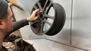 Покраска дисков в два цвета рельсы для приоры