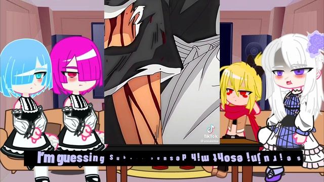 Rezero reacts to Subaru as Aizen Sosuke from Bleach2?