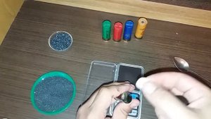 Снаряжение латунок 20 калибра на неизвесном СУПЕР ПОРОХЕ