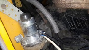 JCB 3сх поставил дистанционную массу