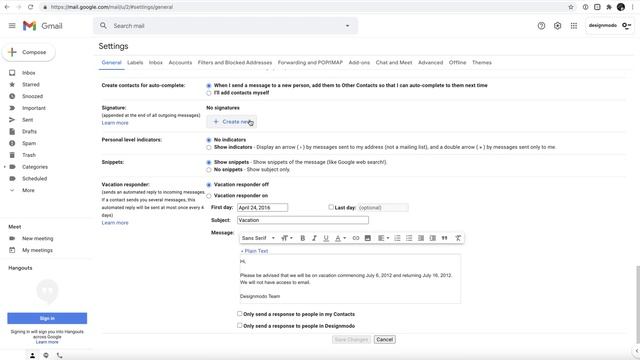 How to Create Custom HTML Email Signatures in Gmail смотреть онлайн