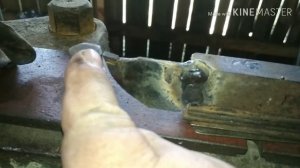 Отрезной резец по"колхозному", из циркулярной пилы.