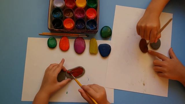 Мастер-класс "Роспись морских камней" смотреть онлайн