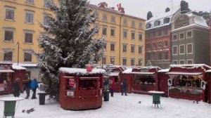 Рождественский Стокгольм. Прогулка по Старому городу.