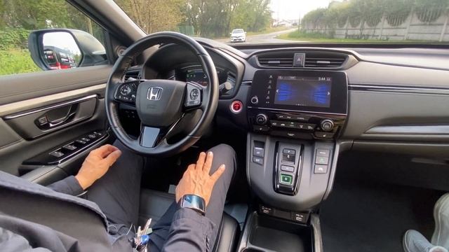 Honda CR-V 2.0 hev Sport line Navi ecvt 2021 PROVA SU STRADA смотреть онлайн