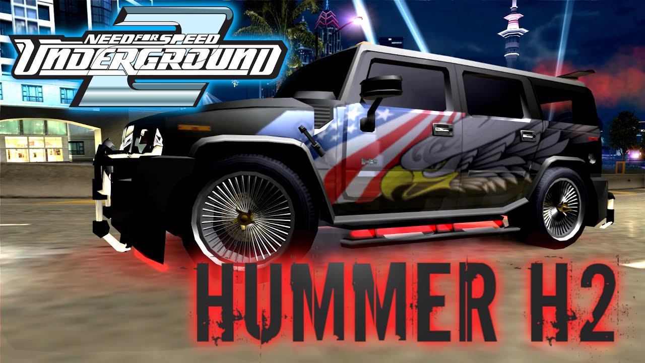 Hummer H2 stock vs. stage 1,2,3+ nitro Need for Speed Underground 2