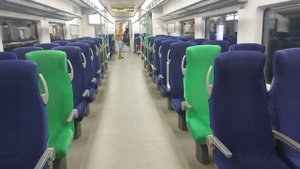 Обзор вагона электропоезда ЭС2Г ("Ласточка") (23.07.23)