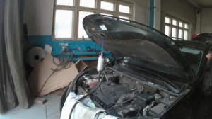 Промывка с подвохом топливного бака Toyota RAV4 2013год